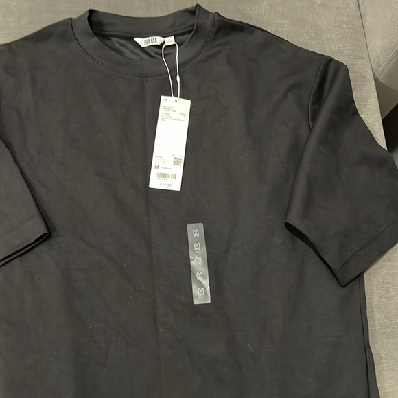 BRAND NEW UNIQLO Airism Cotton Crew Neck Oversized Tshirt - Picture 5 of 5